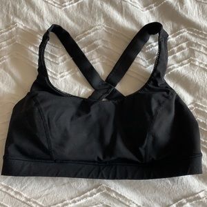 Lululemon Black Sports Bra